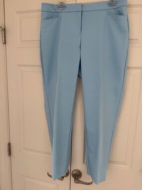 Rafaella Light Blue Tailored Pants